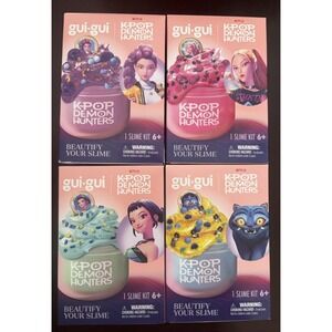 Gui Gui K-Pop Demon Hunters Slime Kit — Rumi, Mira, Zoey & Derpy